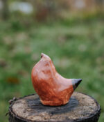CERAMIC STYLIZED ABSTRACT BIRD OF HAPPINESS HAND MODELLED IN TERRACOTTA CLAY 211 - FRANKIE - Image 5