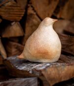 CERAMIC STYLIZED ABSTRACT BIRD OF HAPPINESS HAND MODELLED AND ALTERNATIVELY FIRED no 259- HUBSTER