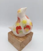 CERAMIC STYLIZED HAND MODELLED ABSTRACT BIRD OF HAPPINESS no 256- YASMINA-