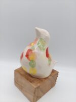 CERAMIC STYLIZED HAND MODELLED ABSTRACT BIRD OF HAPPINESS no 256- YASMINA- - Image 2