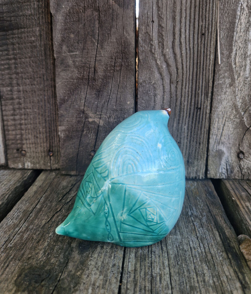 KERAMIČKA PTICA SREĆE br 402 NERA