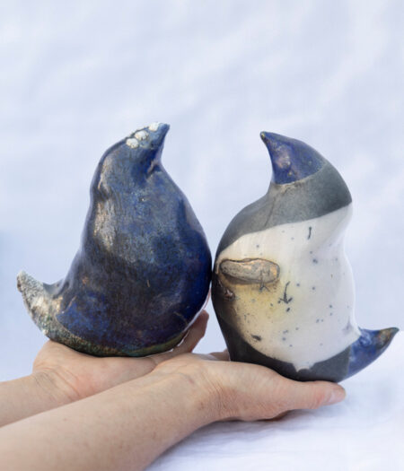CERAMIC BIRDS OF HAPPINESS HAPPY COUPLE No 8